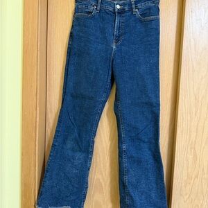 Mango Classic Blue Flare Jeans